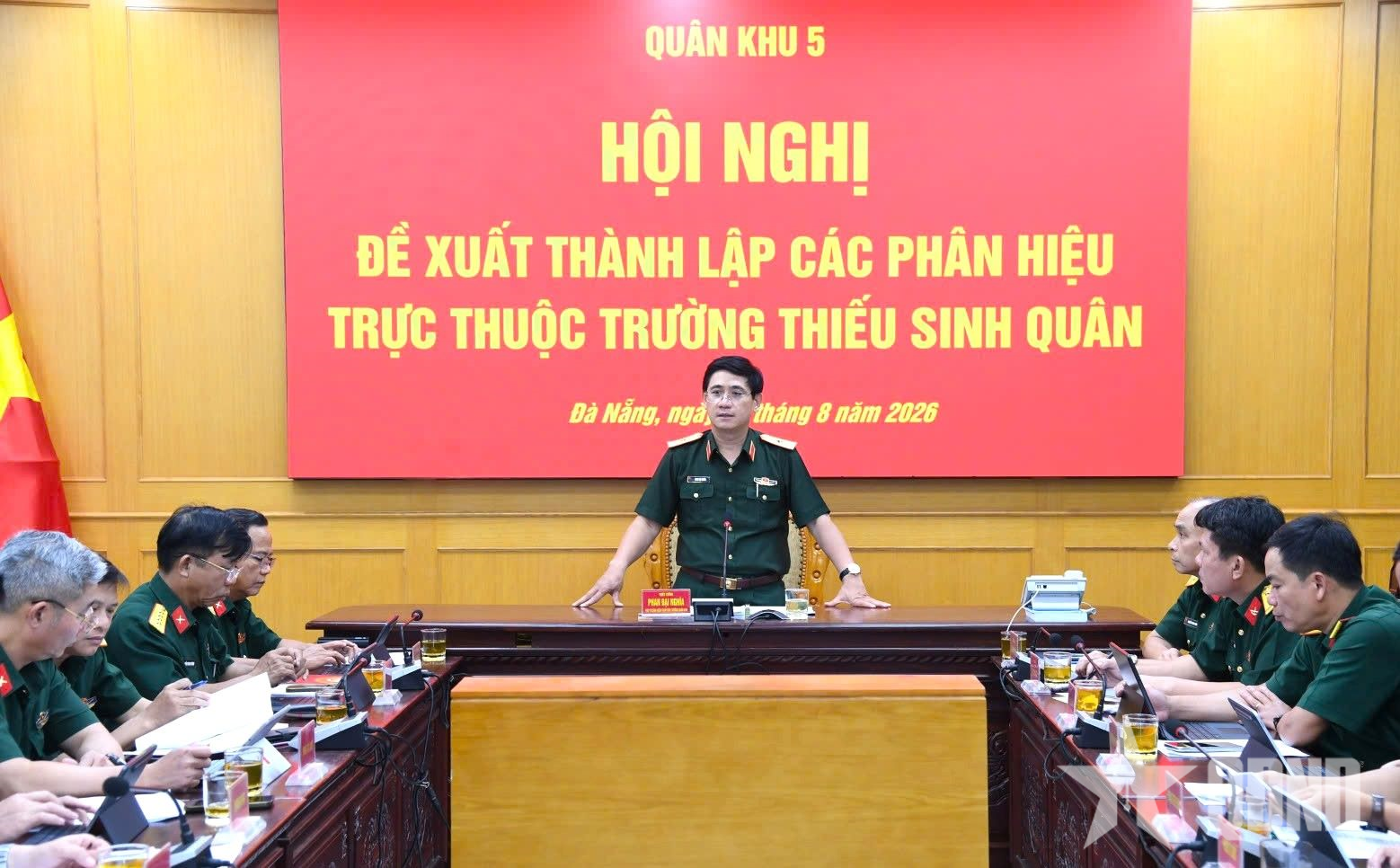 Quân khu 5 đề xuất thành lập các phân hiệu trực thuộc Trường Thiếu sinh quân miền Trung